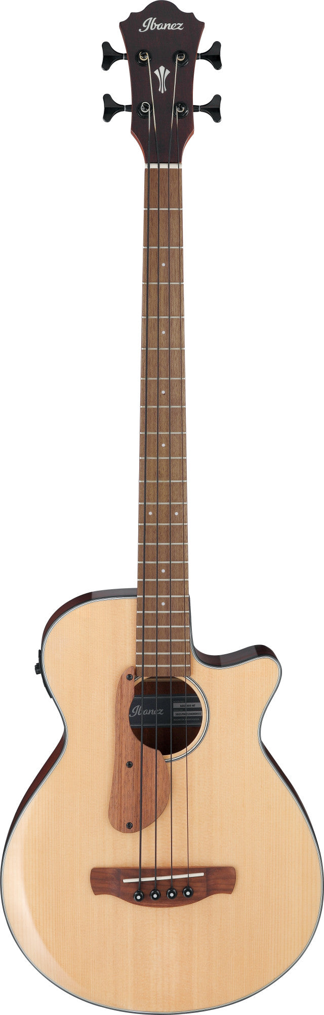 IBANEZ AEGB Akustikbass 4-String - Natural High Gloss