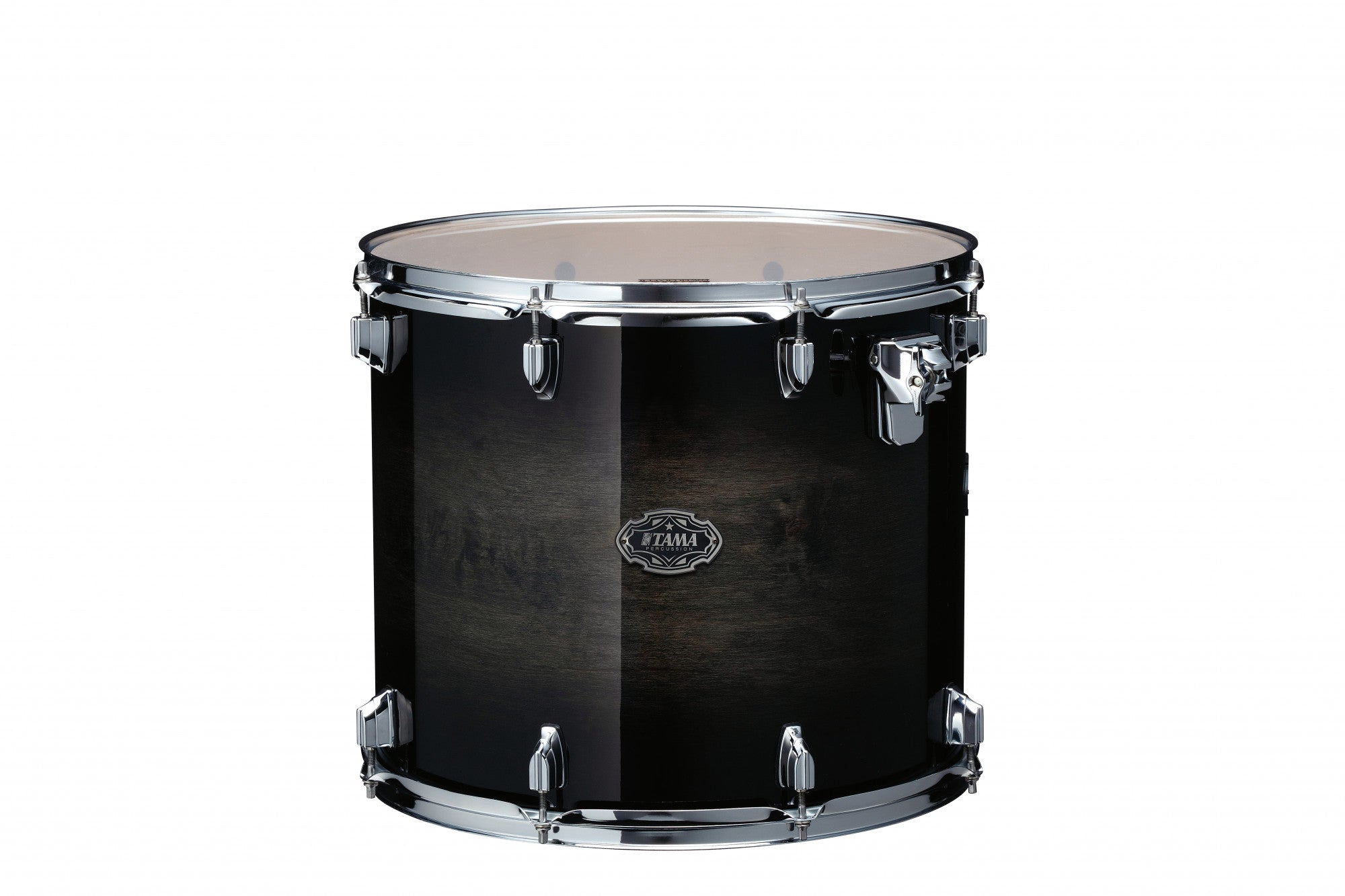 TAMA Concert Tom 16" x 13" - Transparent Black Burst/Chrom HW