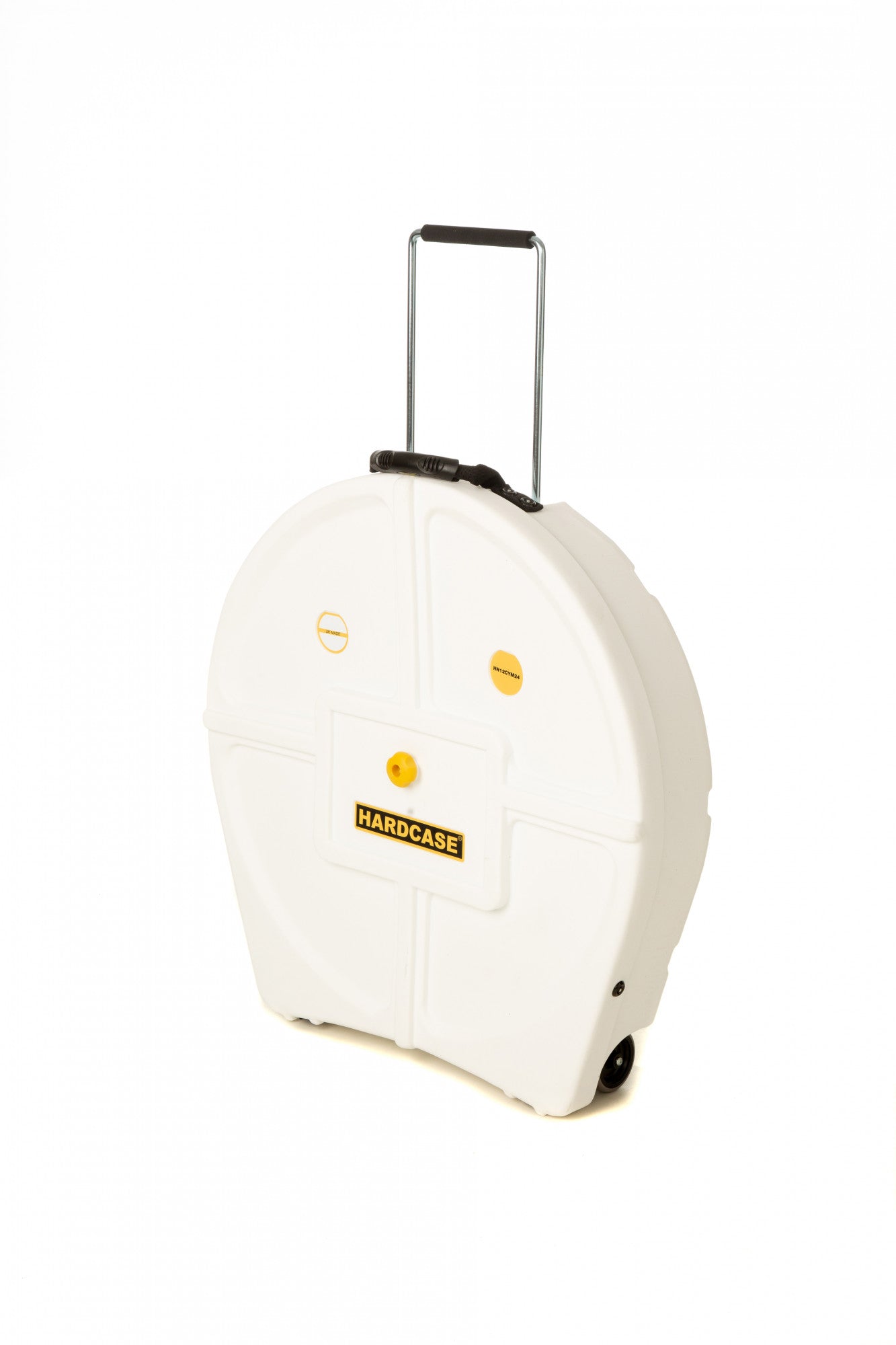 HARDCASE Cymbal Trolley-Case 24" für 12 Becken - White