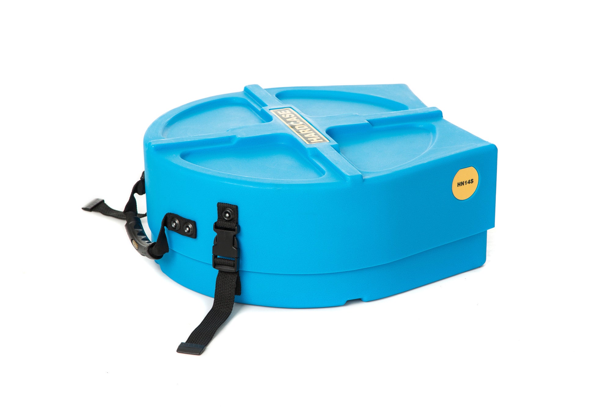 HARDCASE Piccolo Case 14" (3“ – 4“) - Light Blue / komplett gepolstert