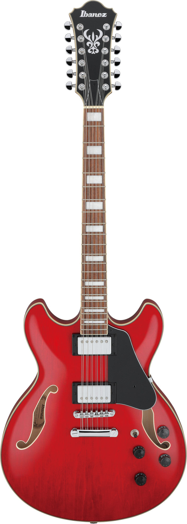 IBANEZ Artcore AS Hollowbody Gitarre 12-String - Transparent Cherry Red