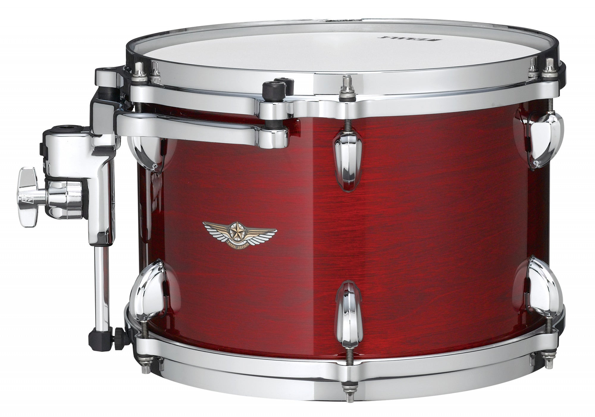 TAMA STAR Walnut Rack Tom 14" x 12" - Red Burgundy Walnut/Chrom HW