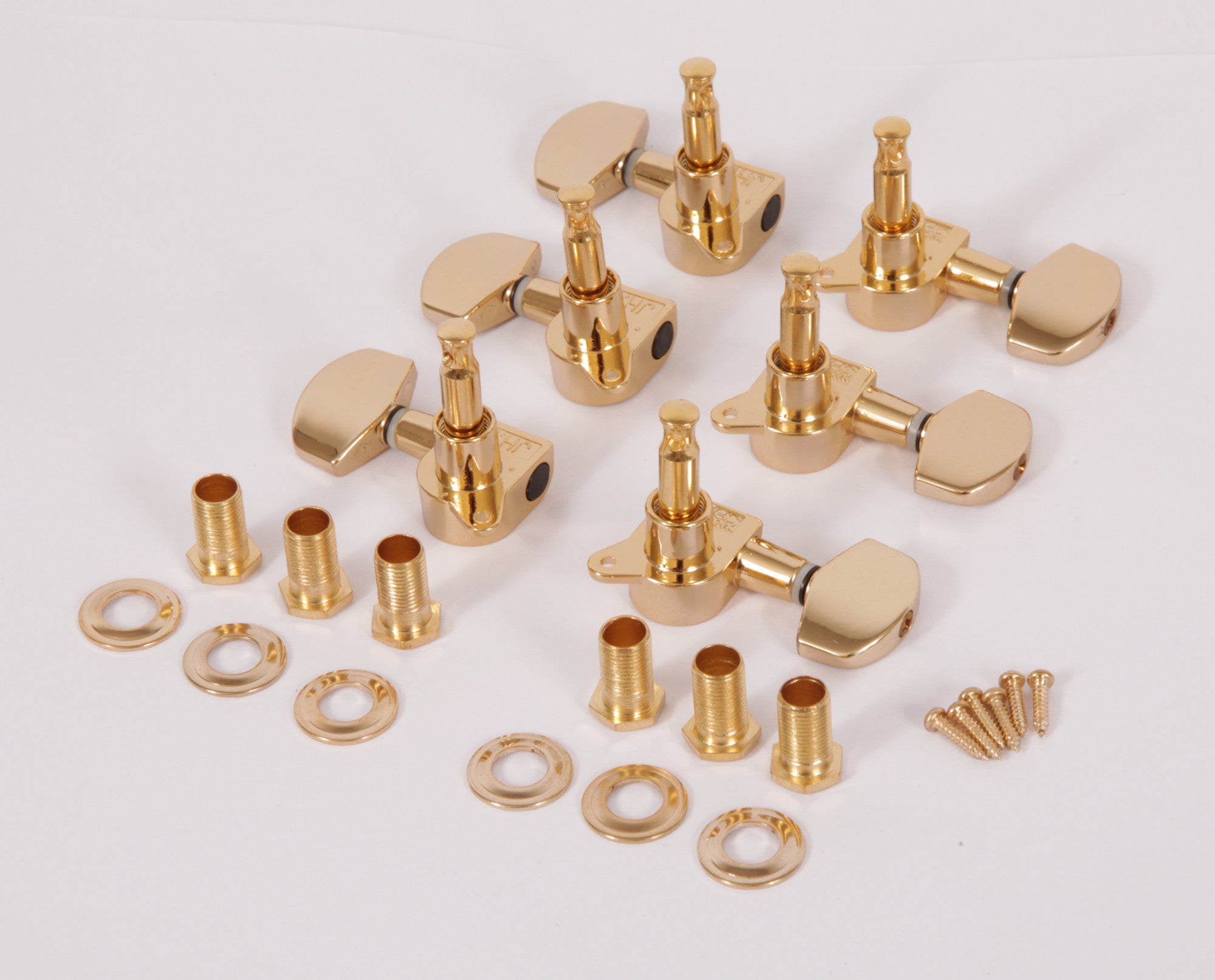 IBANEZ Akustikgitarren Mechanikensatz - 3 x links/3 x rechts - gold - Auslaufmodell nur Lagerbestand; Substitut 2MG0001L/2MG0001R-GD
