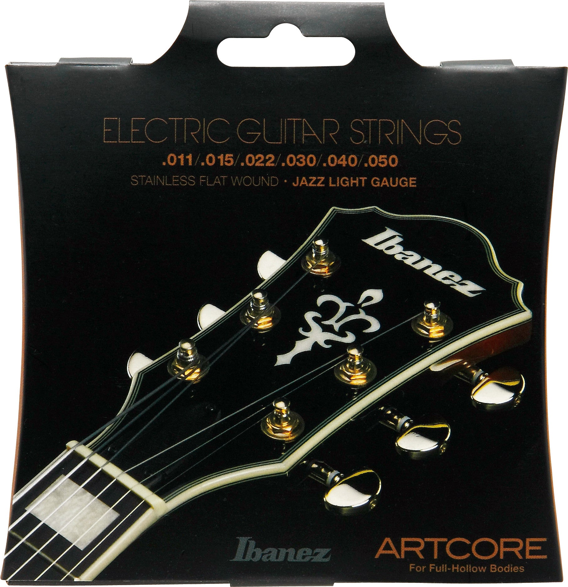 IBANEZ Saiten Set für Artcore 6 String E-Gitarre - Jazz Light