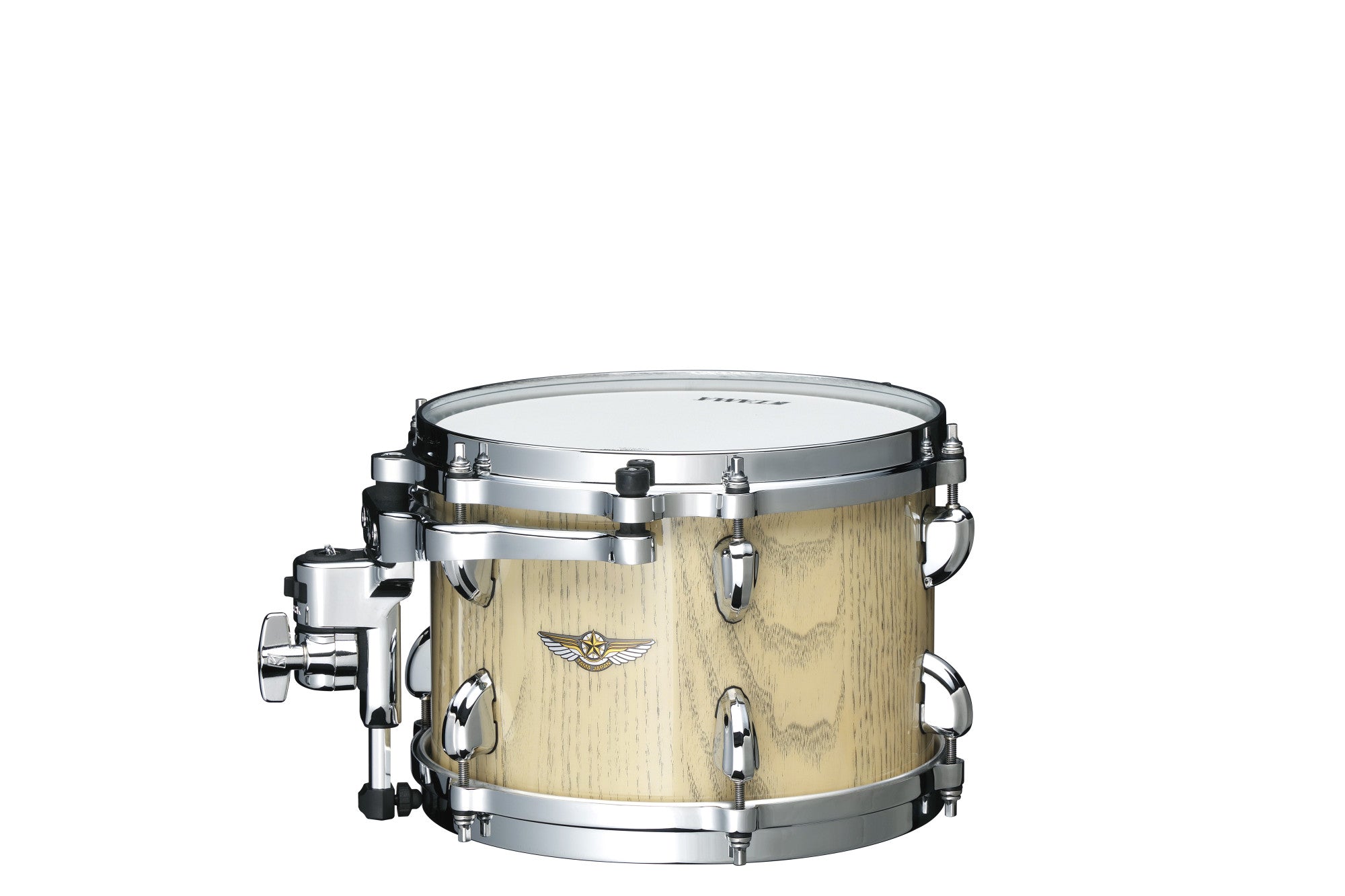 TAMA STAR Walnut Rack Tom 8" x 6" - Antique White Japanese Chestnut/Chrom HW