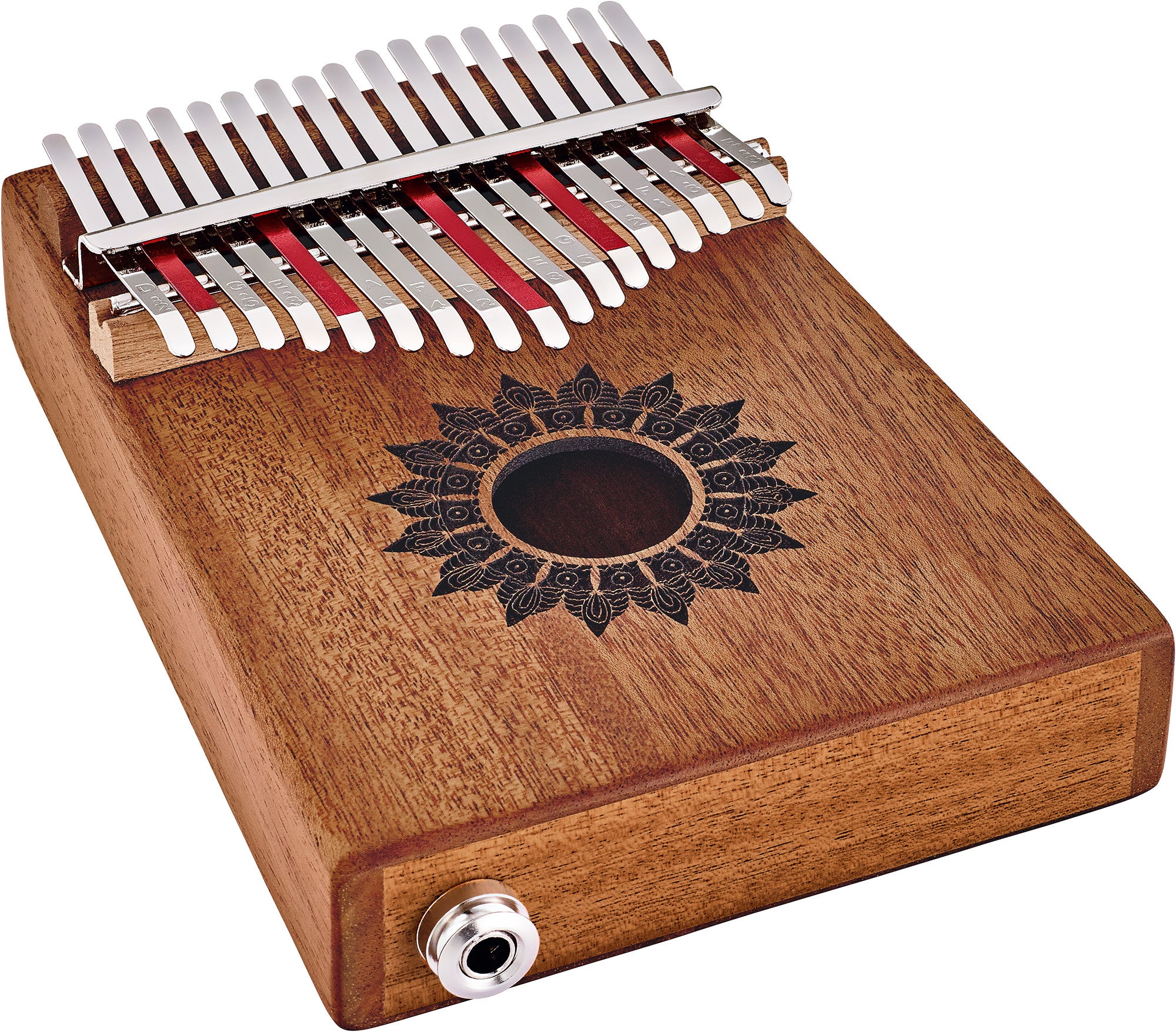 Meinl Sonic Energy Soundhole Pickup Kalimba - 17 Töne / Mahagoni