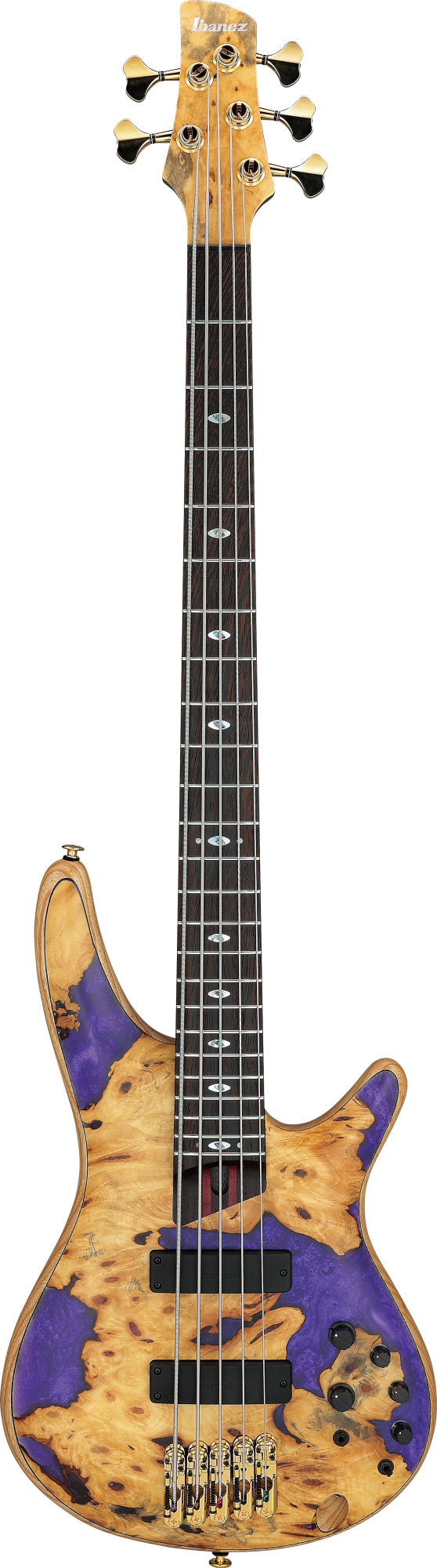 IBANEZ j.custom SR E-Bass 5-String - Natural Low Gloss + Koffer