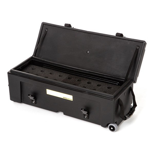 HARDCASE Mikrofon Case für 12 Mikros und Kabel