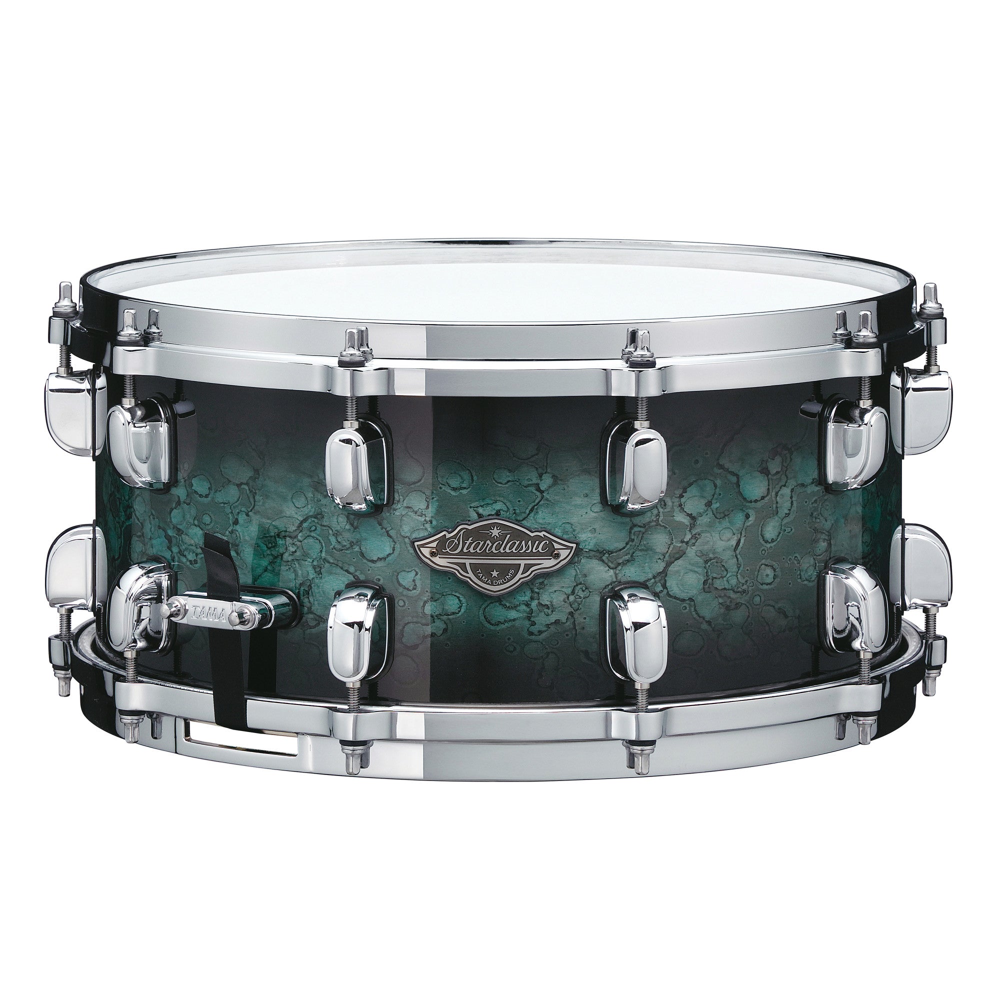 TAMA Starclassic Performer Snaredrum 14" x 6.5" - Molten Steel Blue Burst/Chrom HW