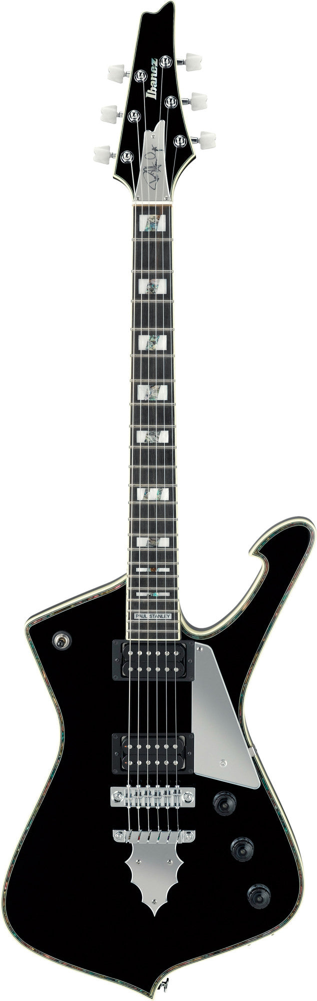 IBANEZ Paul Stanley "KISS" Signature E-Gitarre 6-String - Black + Koffer