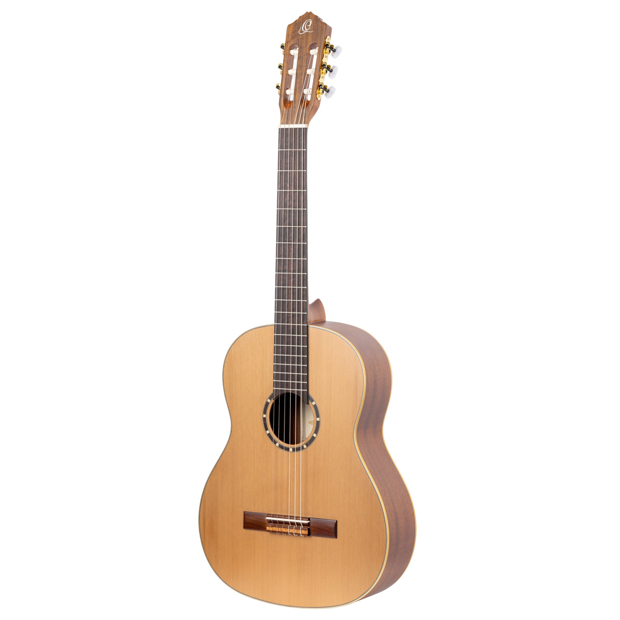 ORTEGA Family Series Pro 4/4 Konzertgitarre 6 String Lefty - Zeder / Mahagoni Natur + Bag