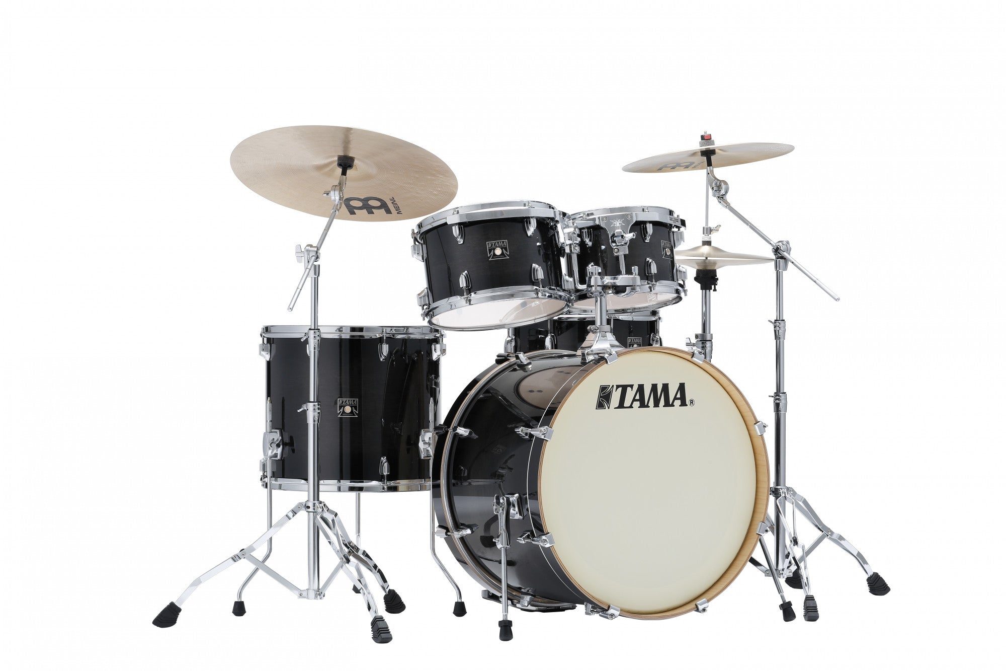 TAMA Superstar Classic Drum Set 5 teilig - Transparent Black Burst/Chrom HW + SM5W Hardware Kit