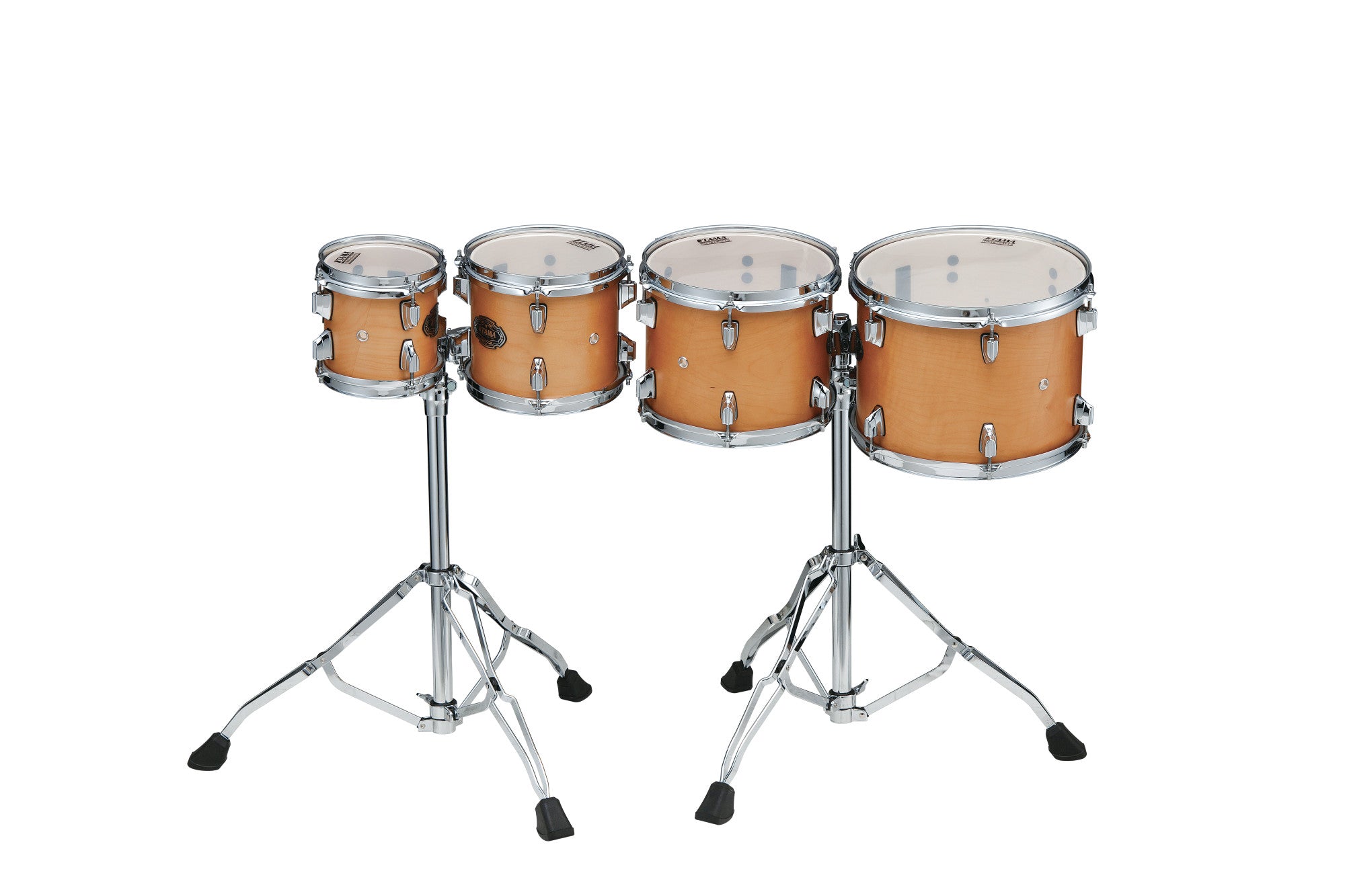 TAMA Low-Pitched Concert Tom Set 4 teilig - Vintage Antique Maple/Chrom HW
