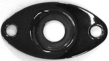 IBANEZ Buchsenblech (oval) - für ausgewählte GIO/RG modelle schwarz