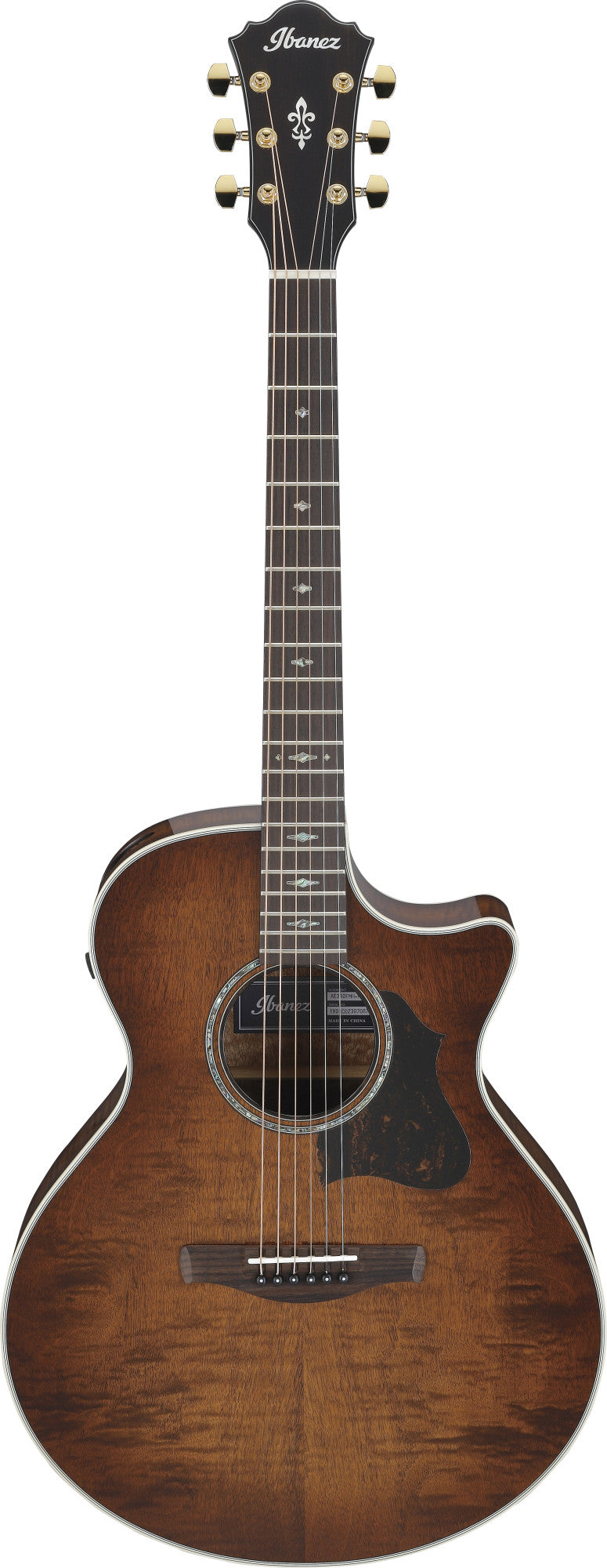 IBANEZ AE Akustikgitarre 6-String - Mahogany Sunburst High Gloss
