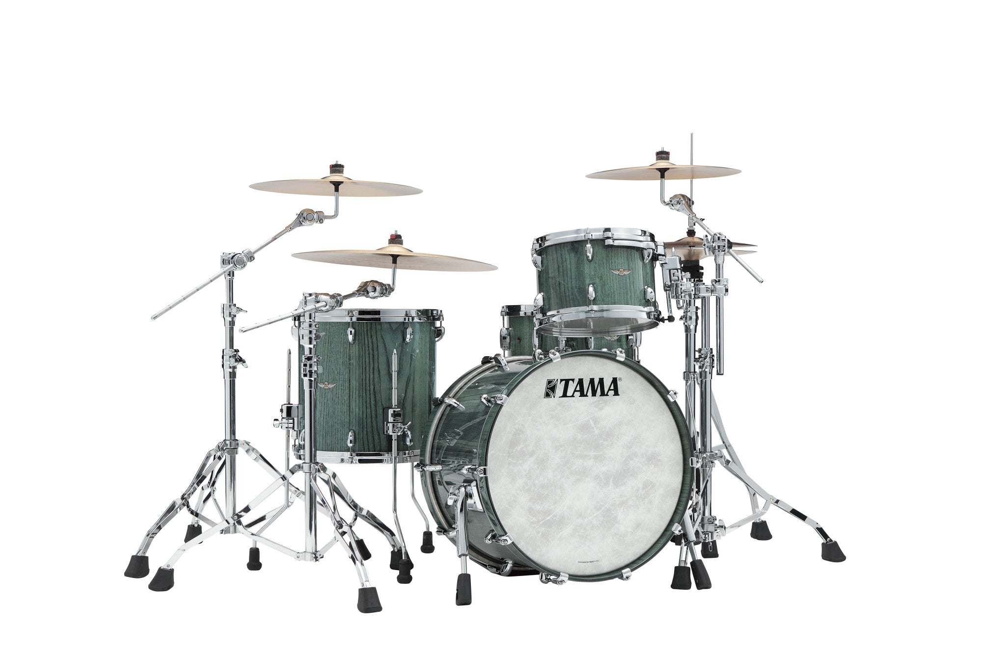 TAMA STAR Walnut Shell Kit 3 teilig - Light Indigo Japanese Chestnut/Chrom HW