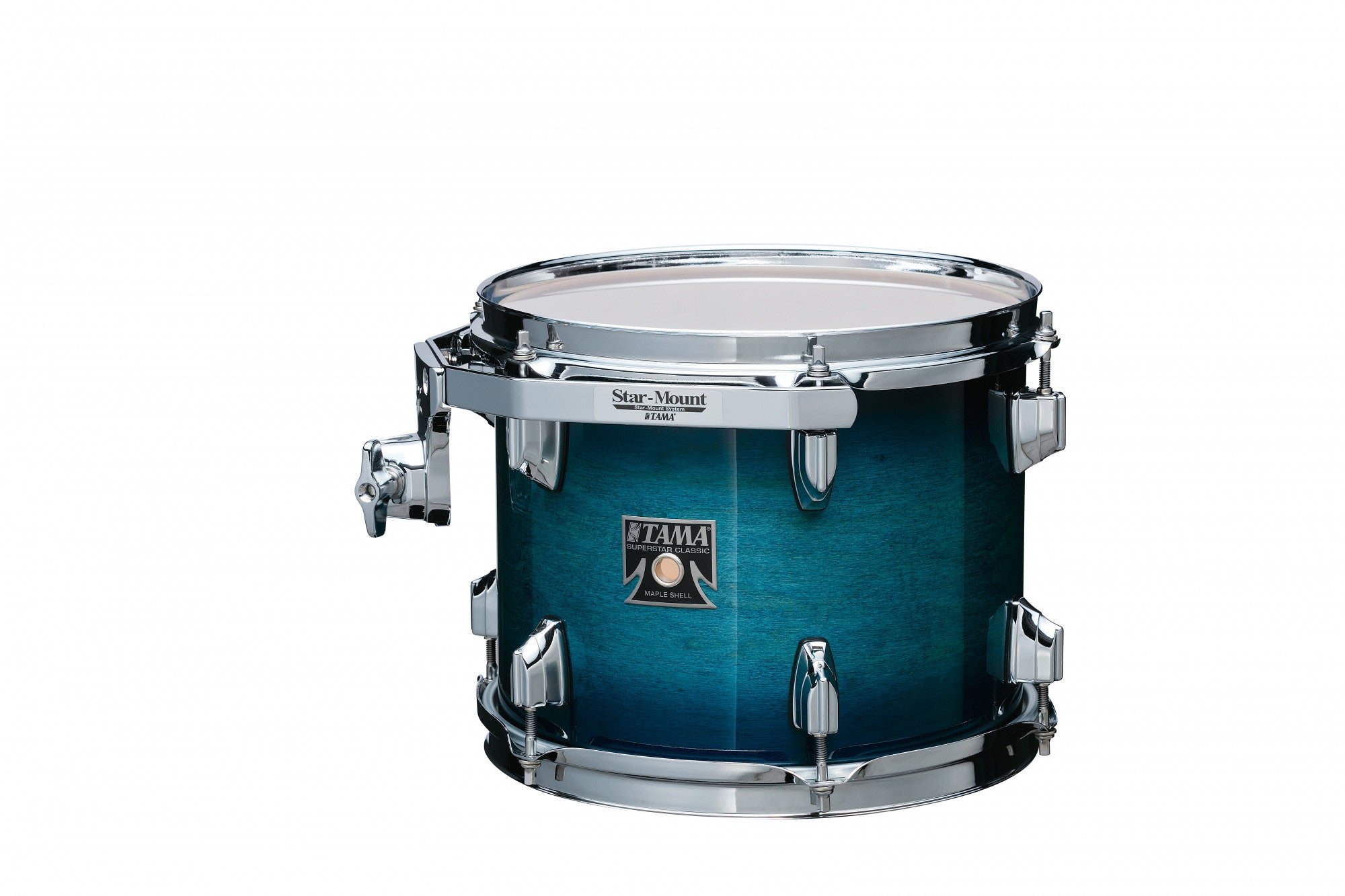 TAMA Superstar Classic Rack Tom 12" x 8" - Blue Lacquer Burst/Chrom HW