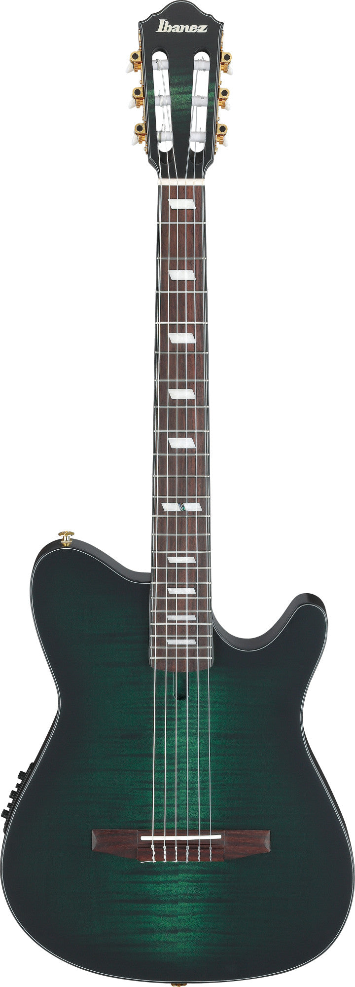 IBANEZ FRH Nylon-Saiten-Gitarre 6-String - Deep Emerald Green Low Gloss