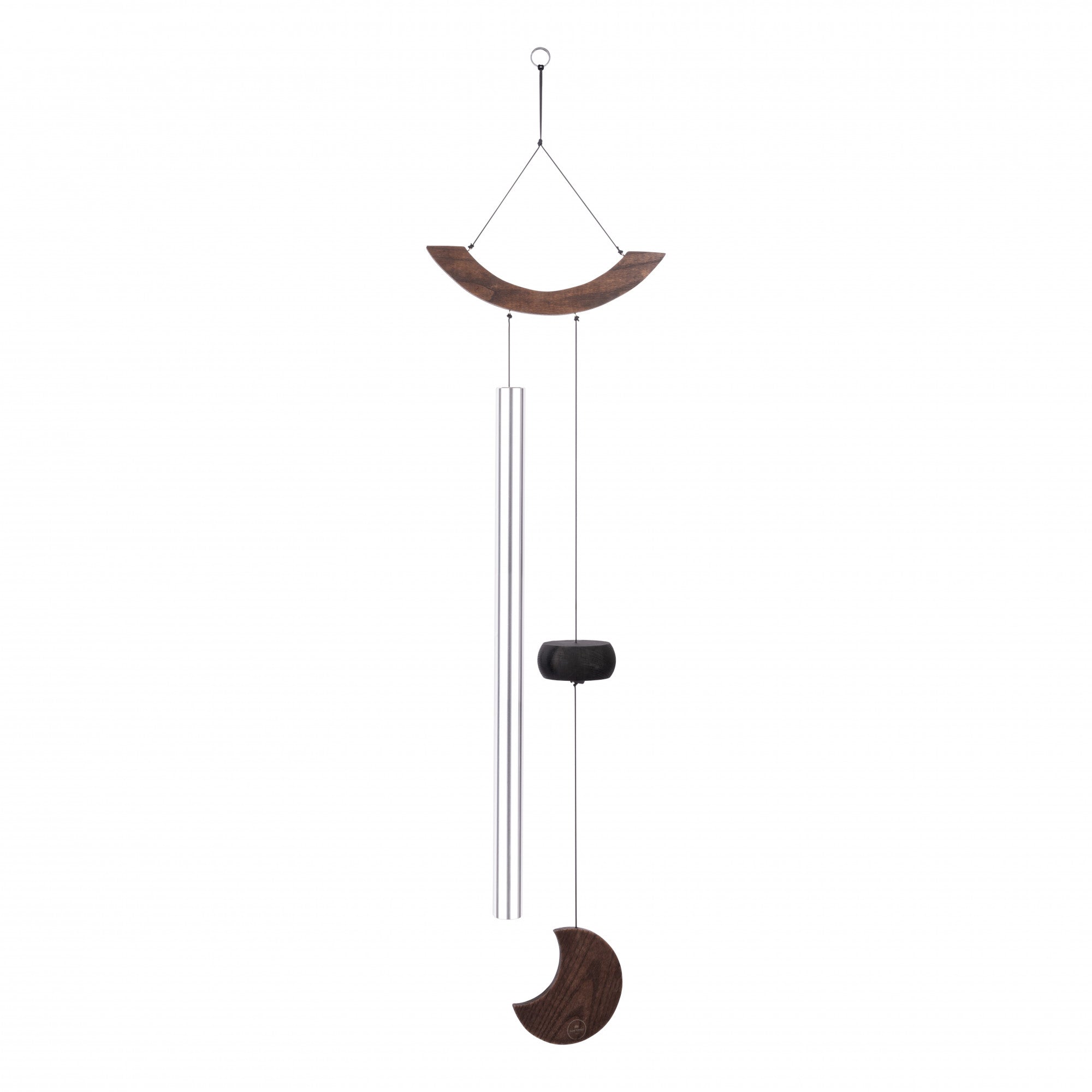 Meinl Sonic Energy Moon Meditation Chime 49"/125 cm - 432 Hz - Gebogene Aufhängung/Silber