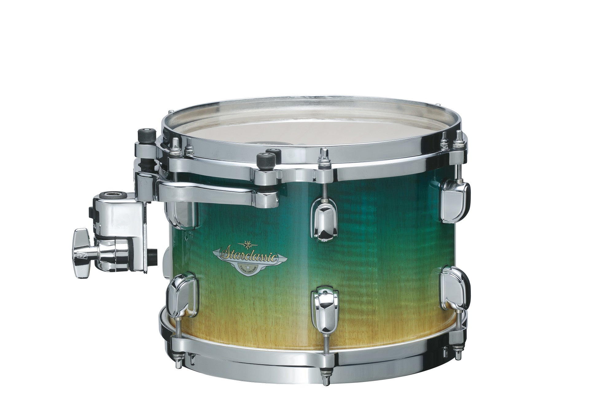 TAMA Starclassic Maple Exotic Rack Tom 8" x 6" - Marine Shoreline Movingui Fade/Chrom HW