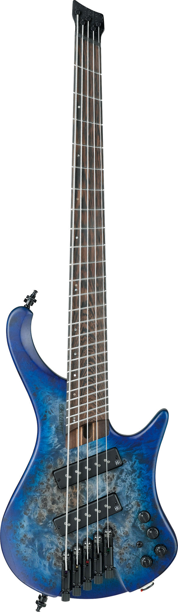 IBANEZ Bass Workshop EHB E-Bass 5-String Multiscale - Pacific Blue Burst + Gigbag PGPGB