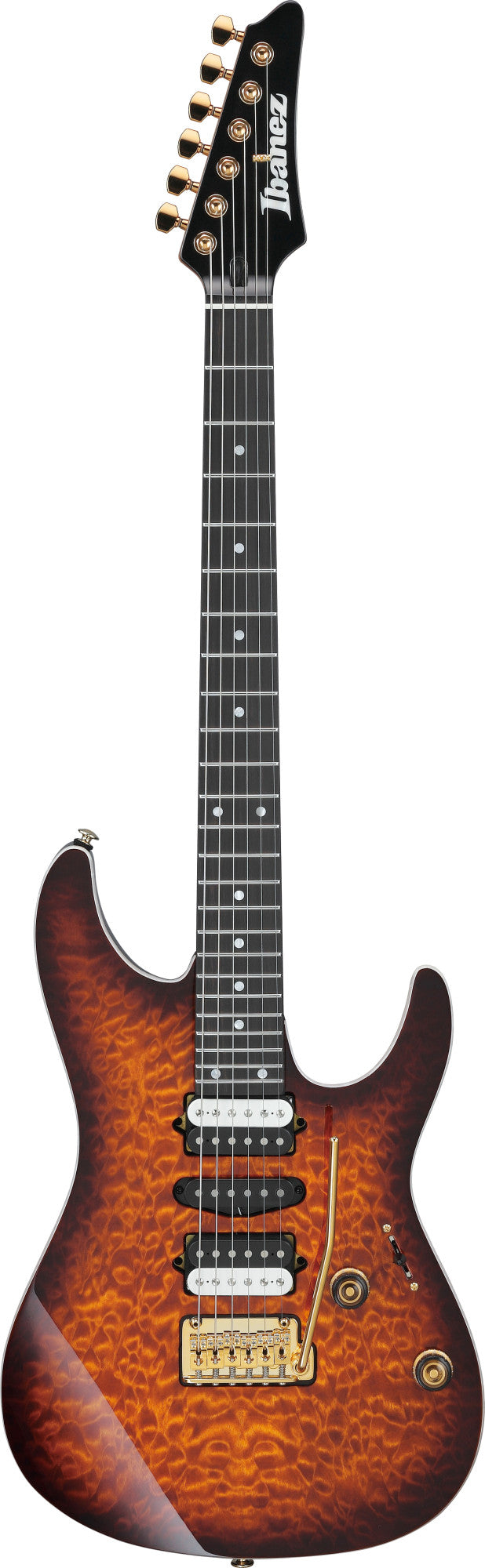 IBANEZ Premium AZ E-Gitarre 6-String - Dragon Eye Burst + Gigbag