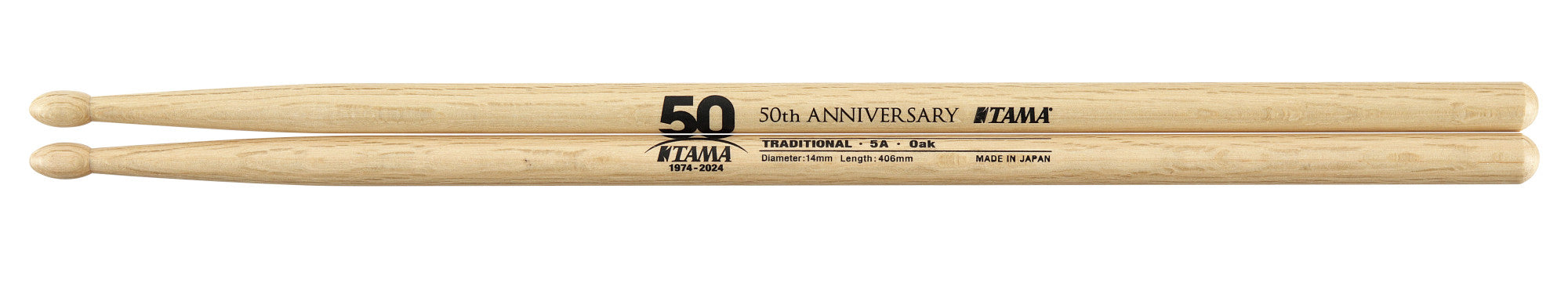 TAMA 50th Anniversary 5A Drumsticks - 1 Paar