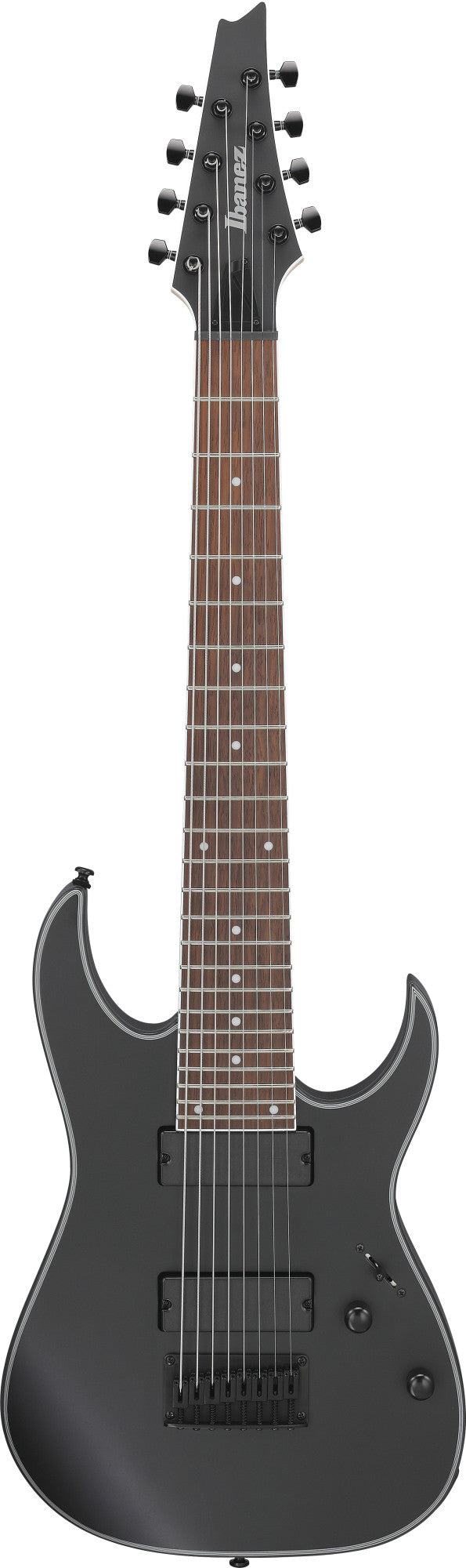 IBANEZ RG E-Gitarre 8-String - Black Flat