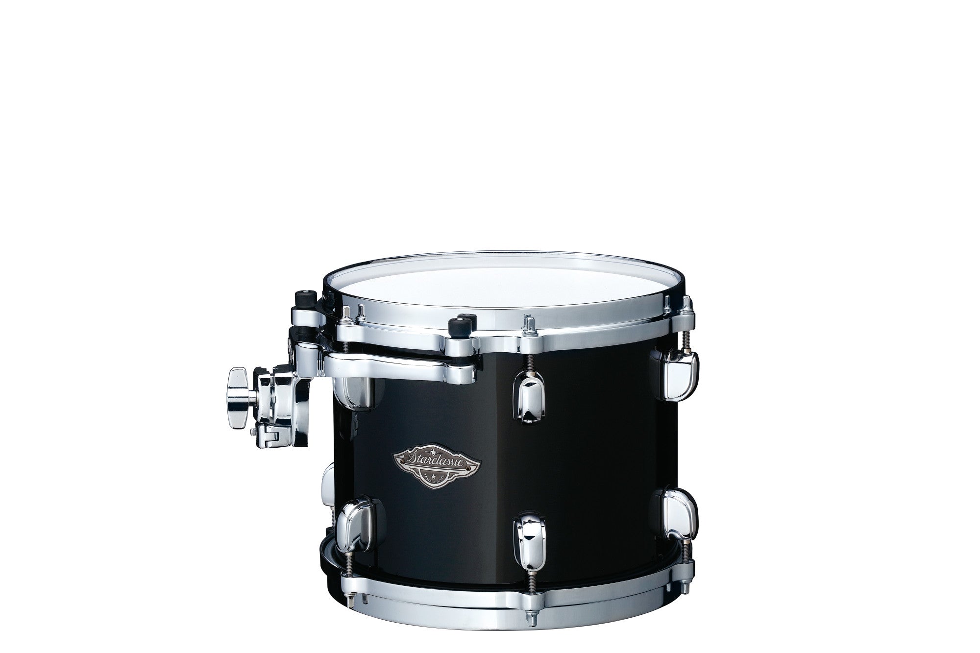 TAMA Starclassic Performer Rack Tom 12" x 8" - Piano Black/Chrom HW