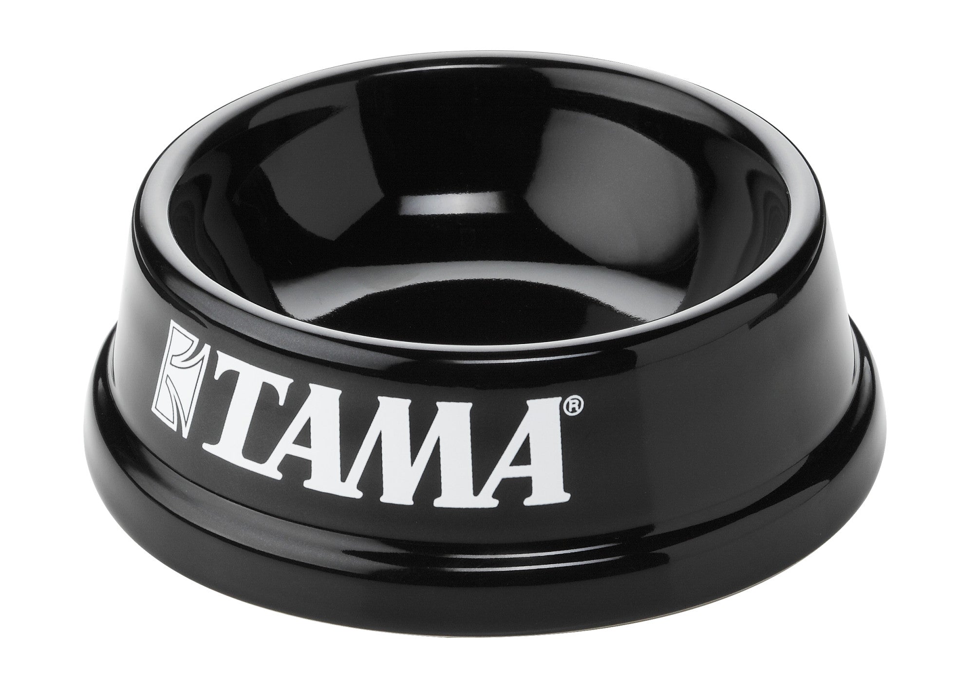 TAMA Accessory Bowl Black, White Logo