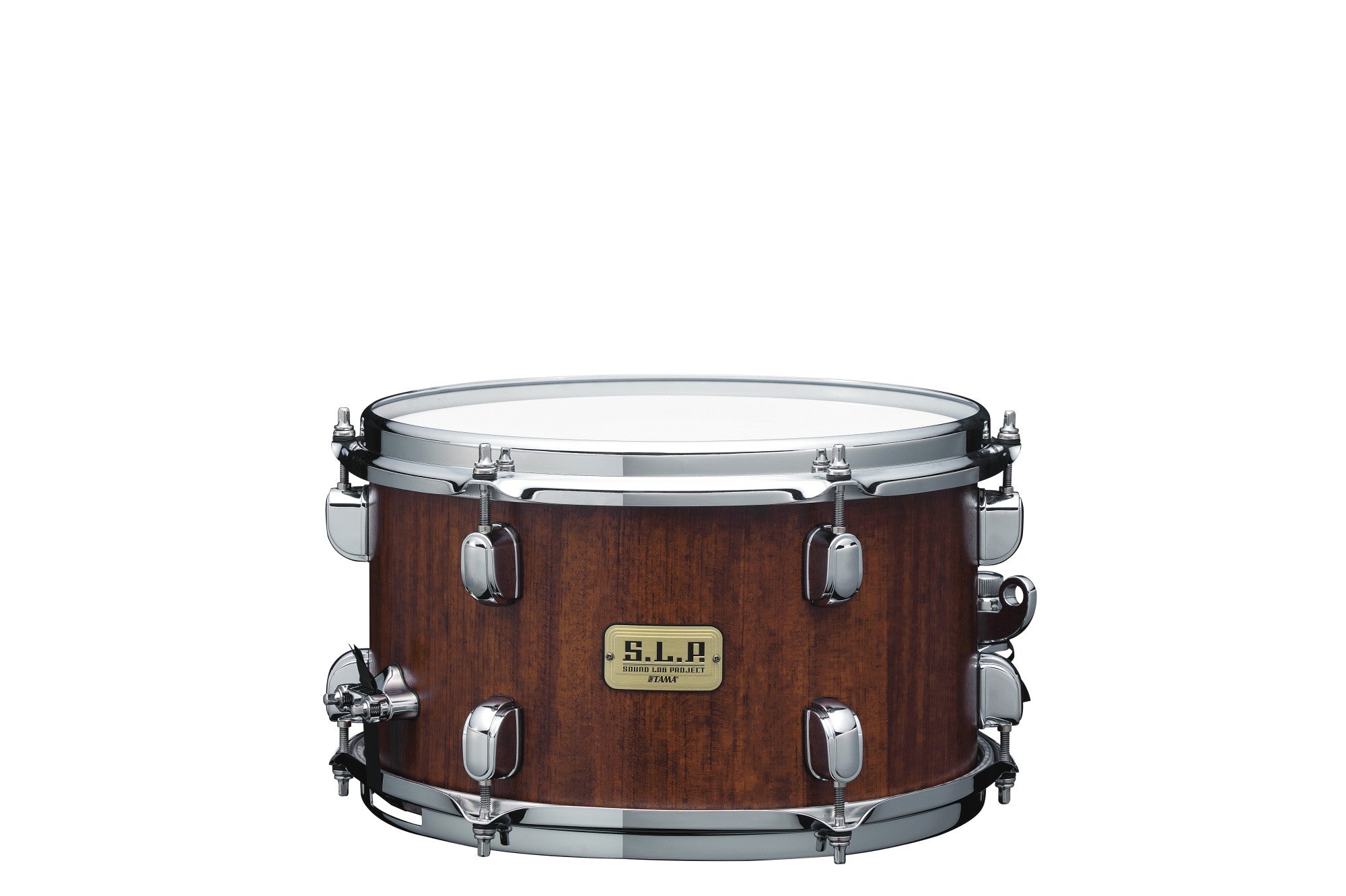 TAMA S.L.P. Mod Bubinga Snaredrum 12" x 7" - Satin Bubinga/Chrom HW