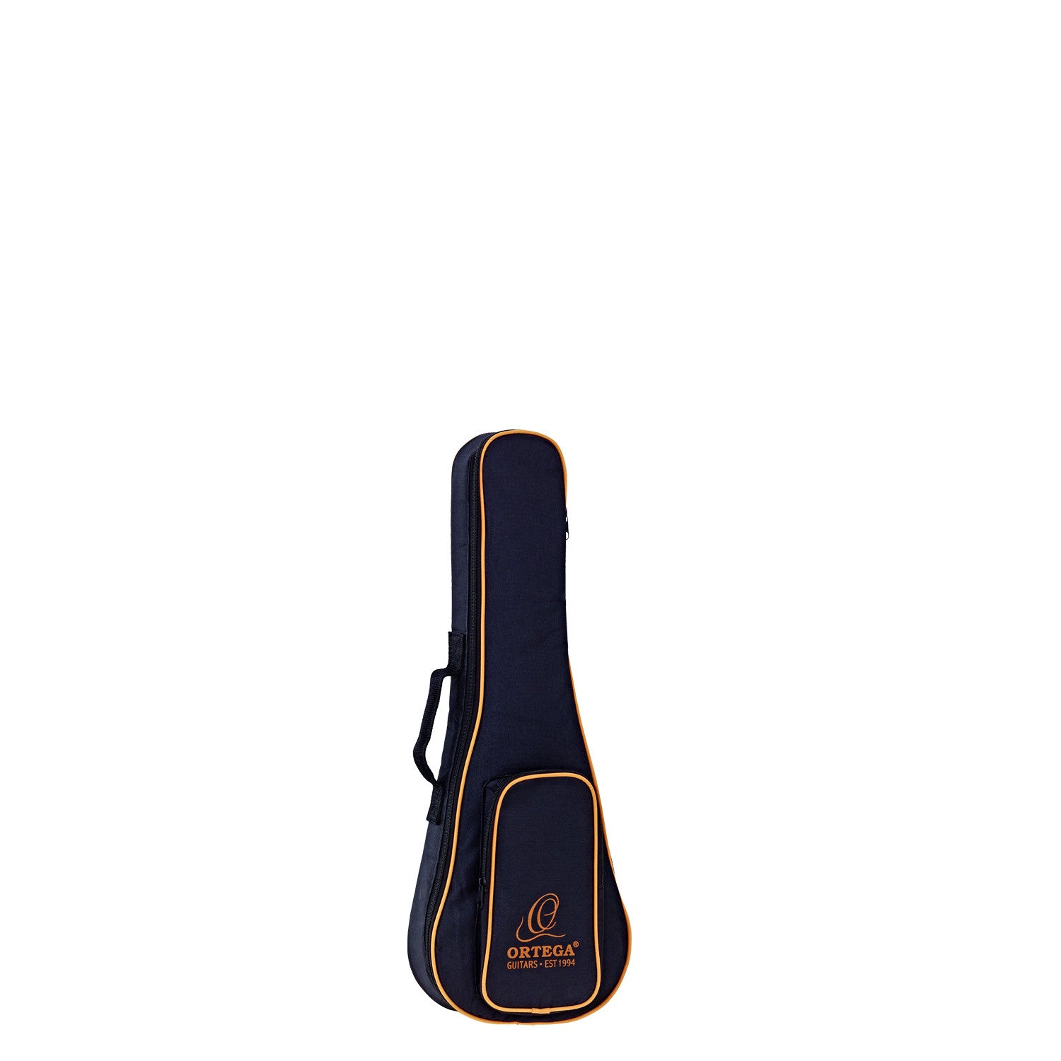 ORTEGA Economy Series Konzert-Ukulele-Bag - Black/Orange