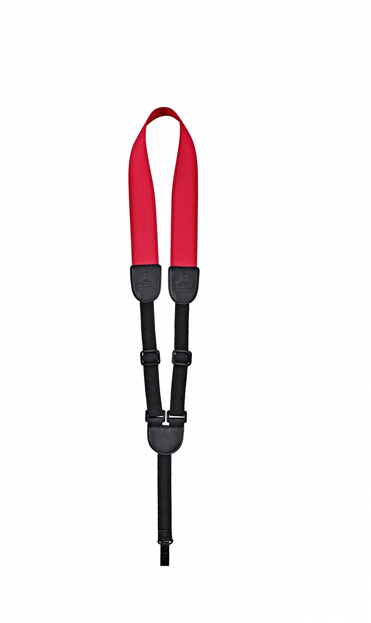 ORTEGA Nylonukulelengurt mit Support Hook - rot