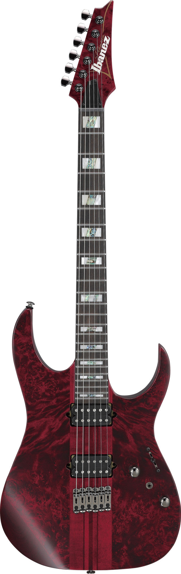 IBANEZ Premium RGT E-Gitarre 6-String - Stained Wine Red Low Gloss + Gigbag