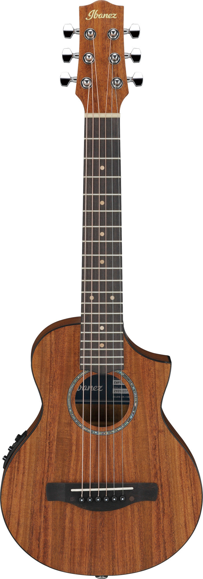 IBANEZ EWP Piccolo Gitarre 6-String - Open Pore Natural + Gigbag
