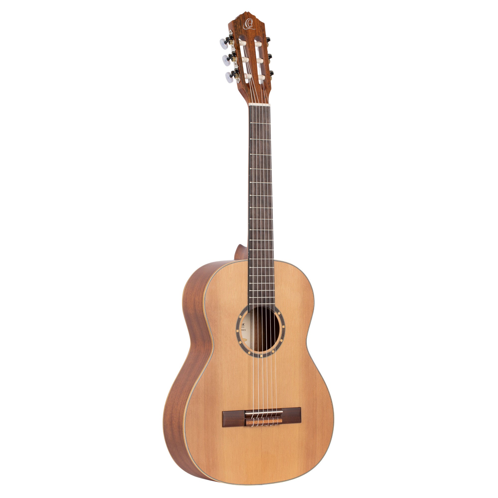ORTEGA Family Series 3/4 Konzertgitarre 6 String - Zeder / Mahagoni Natur + Bag
