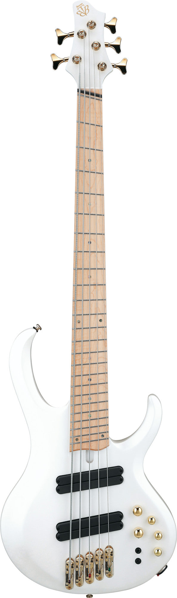 IBANEZ Bass Workshop BTB E-Bass 5-String Multi Scale - Pearl White Matte