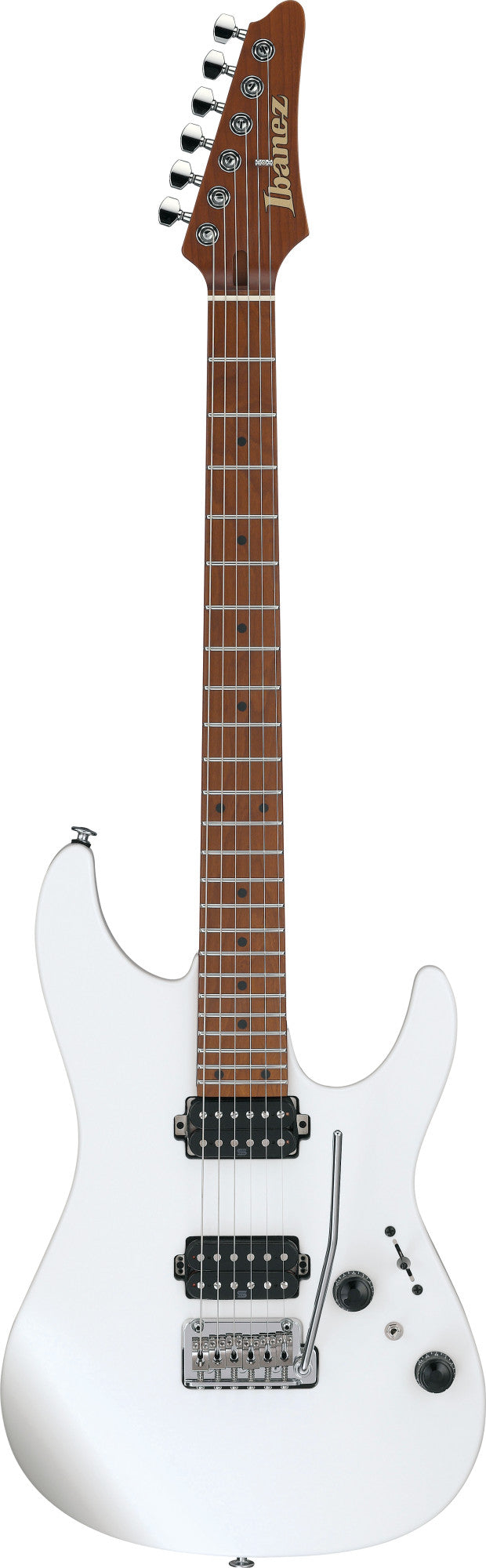 IBANEZ Prestige AZ E-Gitarre 6 String - Pearl White Flat + Koffer (M20AZ)