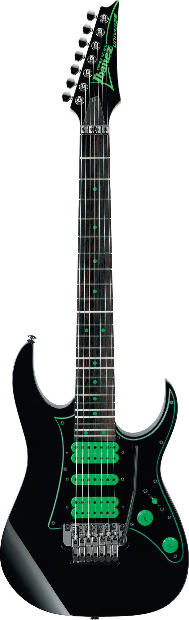 IBANEZ  Steve Vai Signature Universe Premium E-Gitarre - Schwarz + Bag