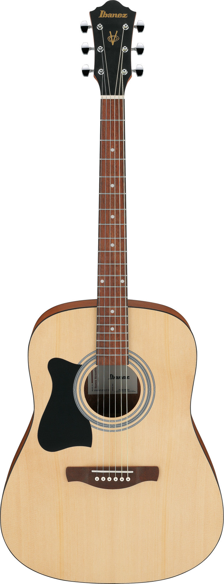 IBANEZ Jampack Akustikgitarren-Set 6-String Lefty - Open Pore Natural + Gigbag, Gurt, Stimmgerät & Plektren