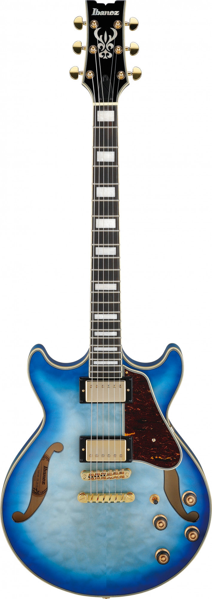 IBANEZ Artcore Expressionist AM Hollowbody Gitarre 6-String - Jet Blue Burst