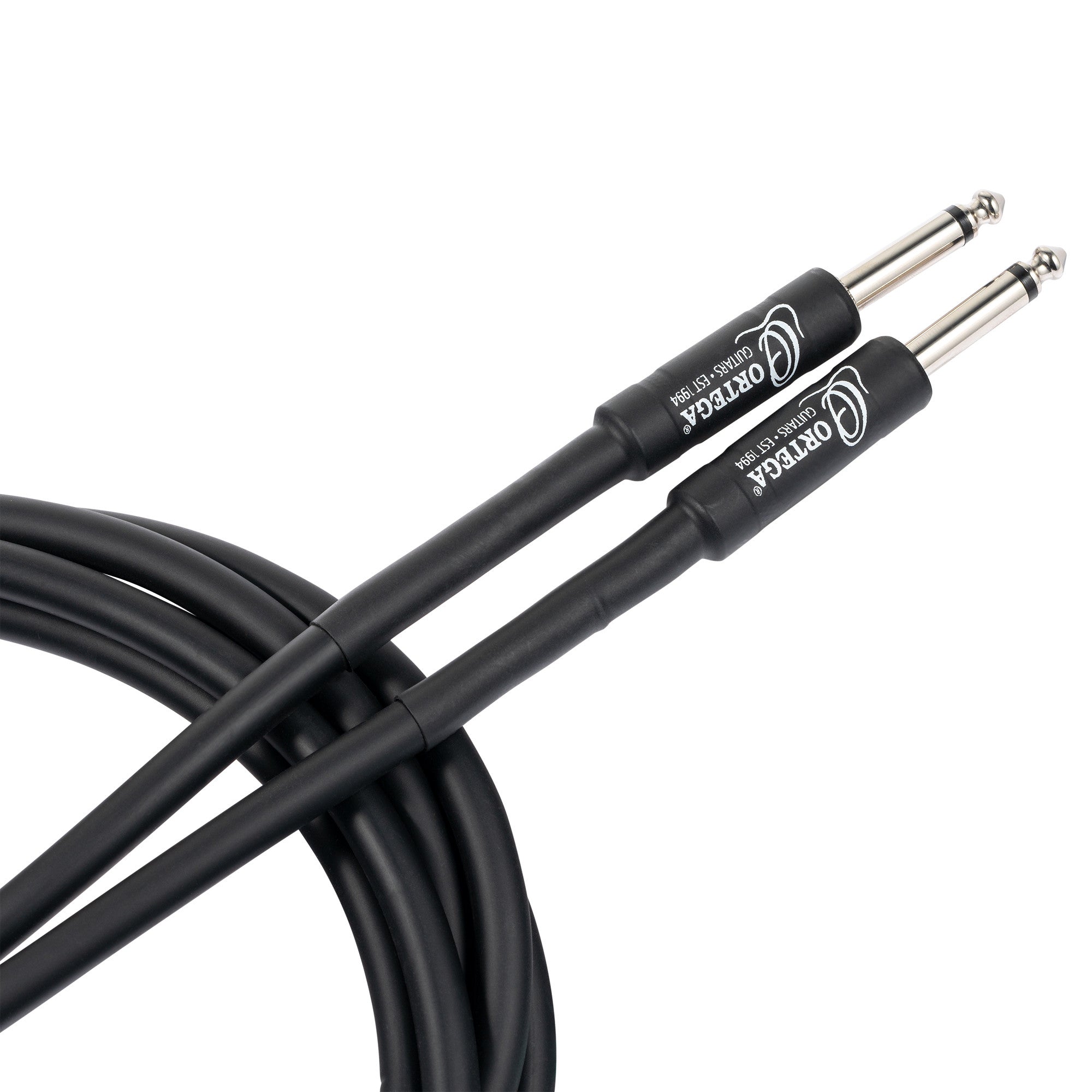 ORTEGA  Economy Series Instrumentenkabel gerade/gerade Klinkenstecker, 8 mm - 1,5 m