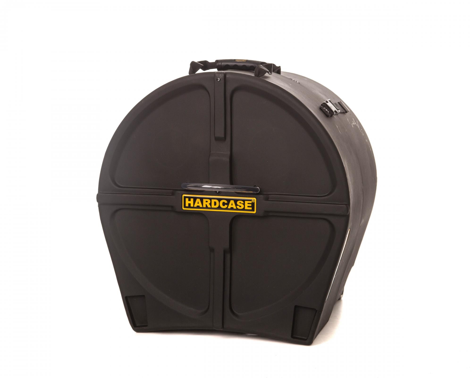 HARDCASE Bass Drum Case mit Rollen 18" (14" - 20") Black / Schaumstoffpads