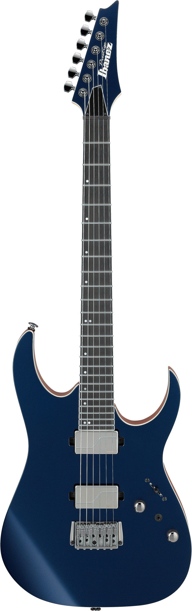IBANEZ Prestige RG E-Gitarre 6-String - Dark Tide Blue Flat + Koffer M20RG