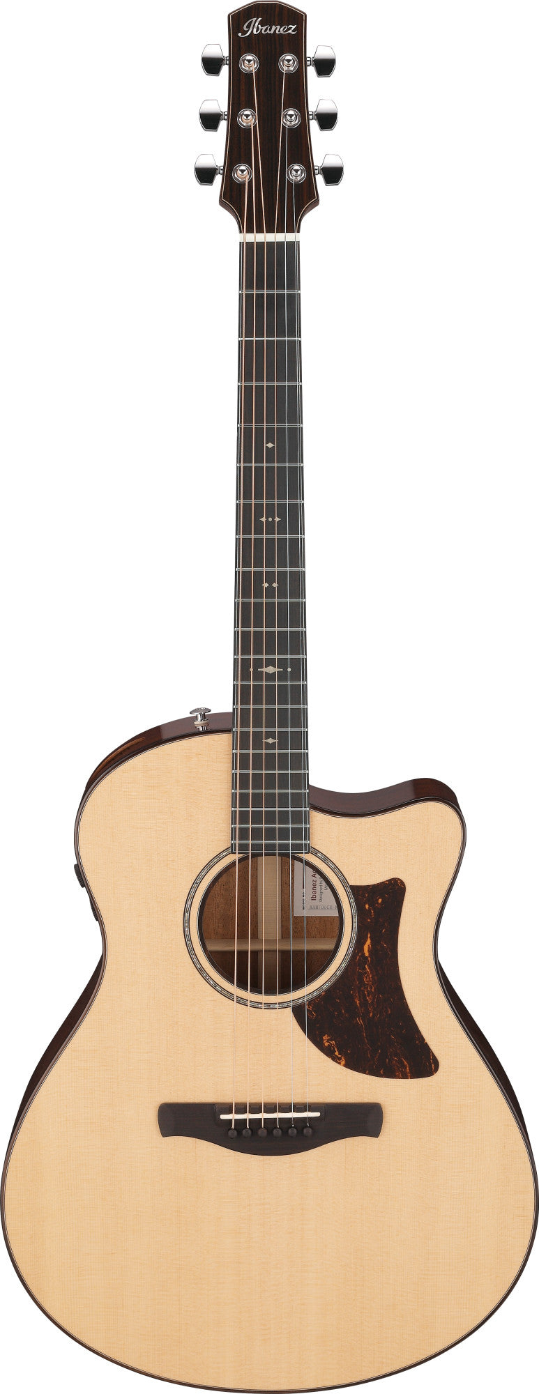 IBANEZ Advanced Acoustic, Platinum Collection 6-Str Natural High Gloss Auditorium Body
