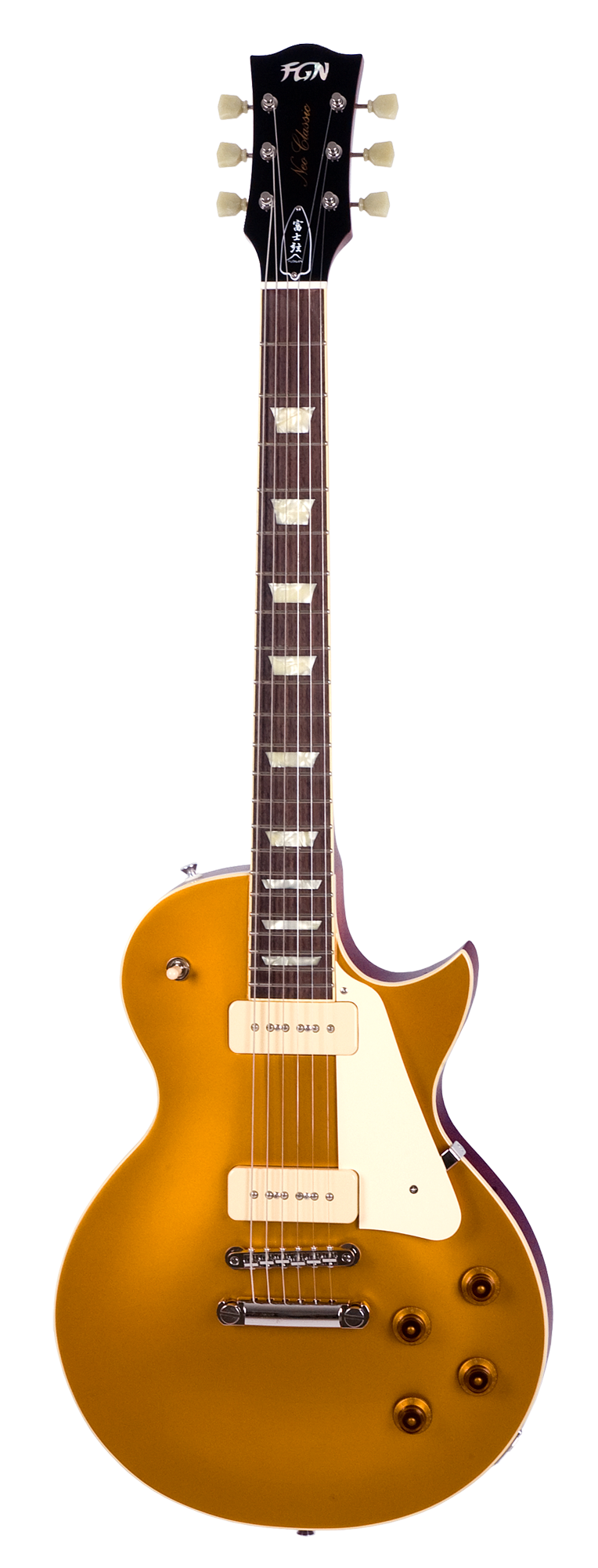 FGN E-Gitarre Neo Classic LS11 in Antique Gold
