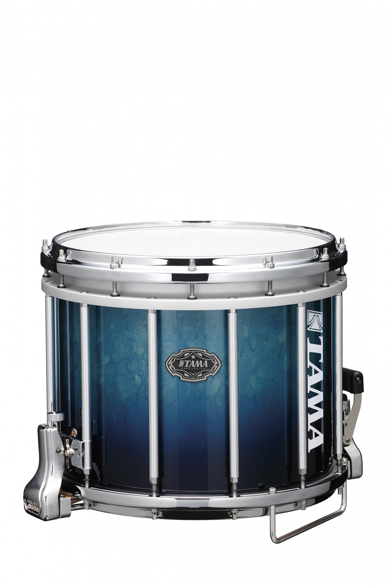 TAMA Fieldstar Marching Snaredrum 14" x 12" - Molten Electric Blue Fade