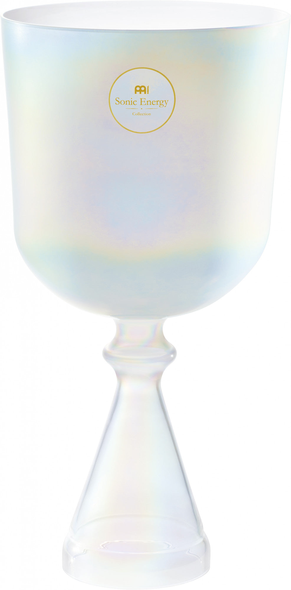 MEINL Sonic Energy Crystal Singing Chalice 6,75" - C4/Wurzelchakra/440 Hz - creamy