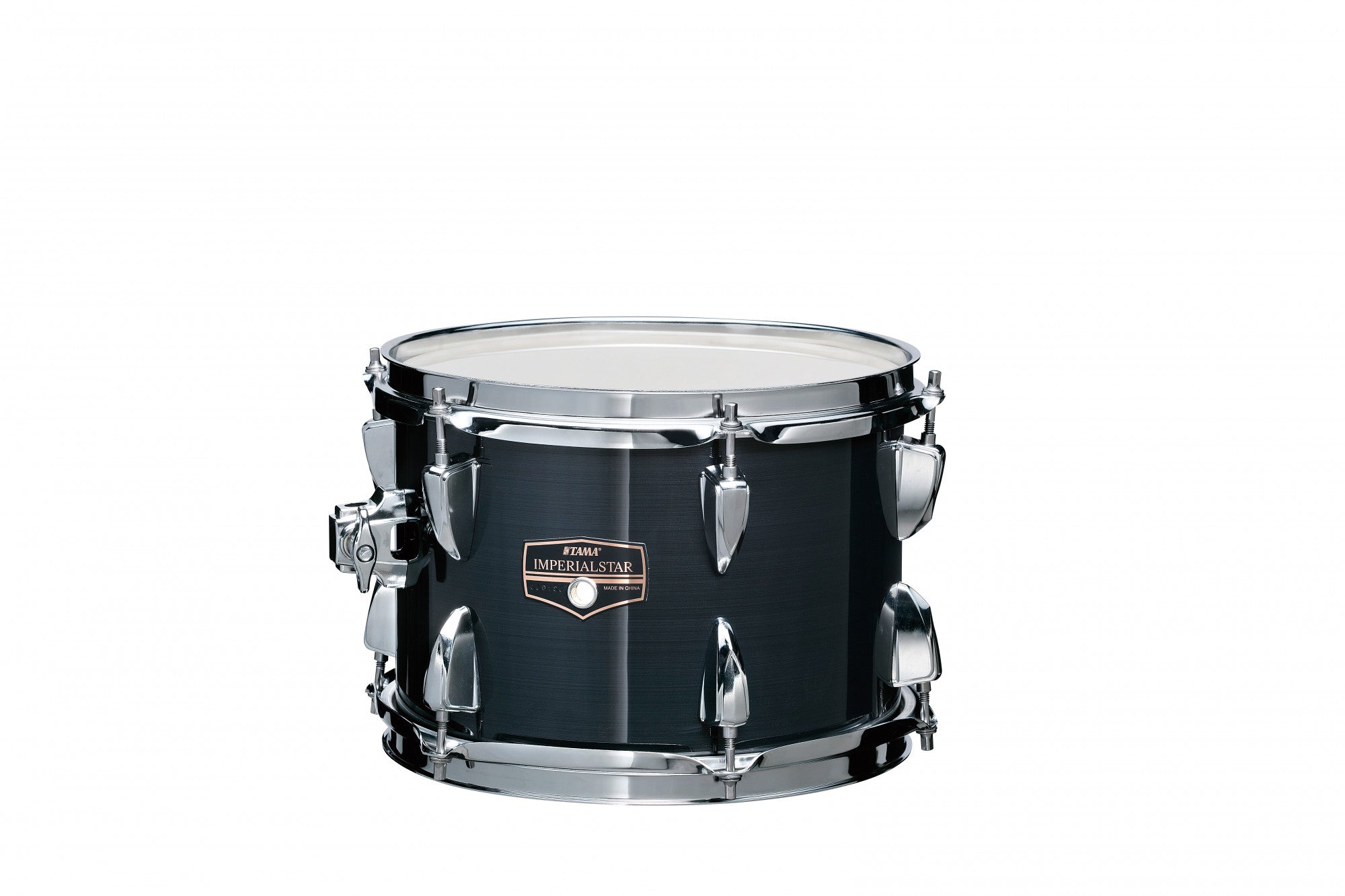 TAMA Imperialstar Rack Tom 8" x 7" - Hairline Black/Chrom HW