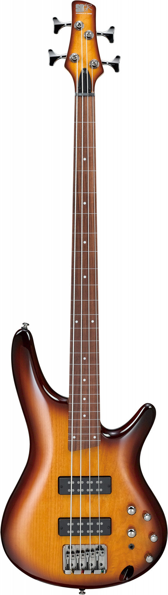 IBANEZ SR E-Bass 4-String Fretless - Brown Burst